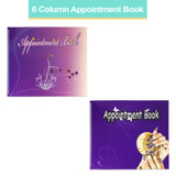 6 Column Appointment Book for Salon/Spa