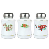 6 Oz Pattern Porcelain Liquid Pump Dispenser Bottle (RANDOM)