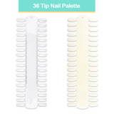 36 Tip Nail Palette Card