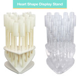 18 Tip Stick Heart Shape Display Stand