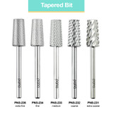 3/32” Tapered Barrel Silver Carbide Bit (XF - XC)