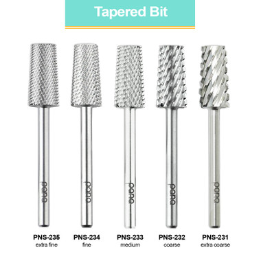 Medicool Carbide Drill Bit 3/32" Silver Large Barrel Two Way Cut *CC12