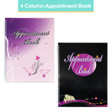 4 Column Appointment Book for Salon/Spa