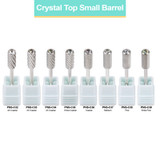 3/32" Crystal Top Small Barrel Silver Carbide Bit  (XF - 4XC)