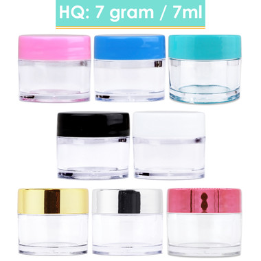 24 Pack Small Glass Containers with Lids 1 oz, Empty Jars with 6 Spatulas  for Creams, Cosmetics, DIY Ointments, Mixing (30ml)