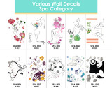 Spa Salon Themed Wall Decals