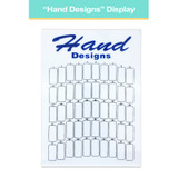 "Hand Designs" 50 Slot Display Board