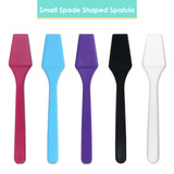 Small Spade Disposable Plastic Spatulas (25ct)