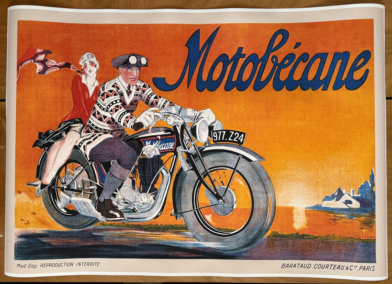 Motobecane Motorcycle by G.Ham