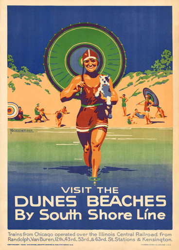 Autumn n the Dunes - Travel Poster - Dunes Poster - Etsy