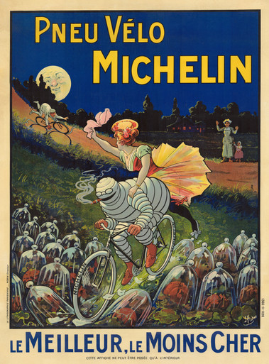 Pneu Velo HUTCHINSON - 1929 Pneu Velo Hutchinson a poster