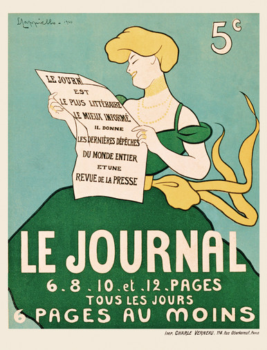 Illustration Journal Vintage Poster