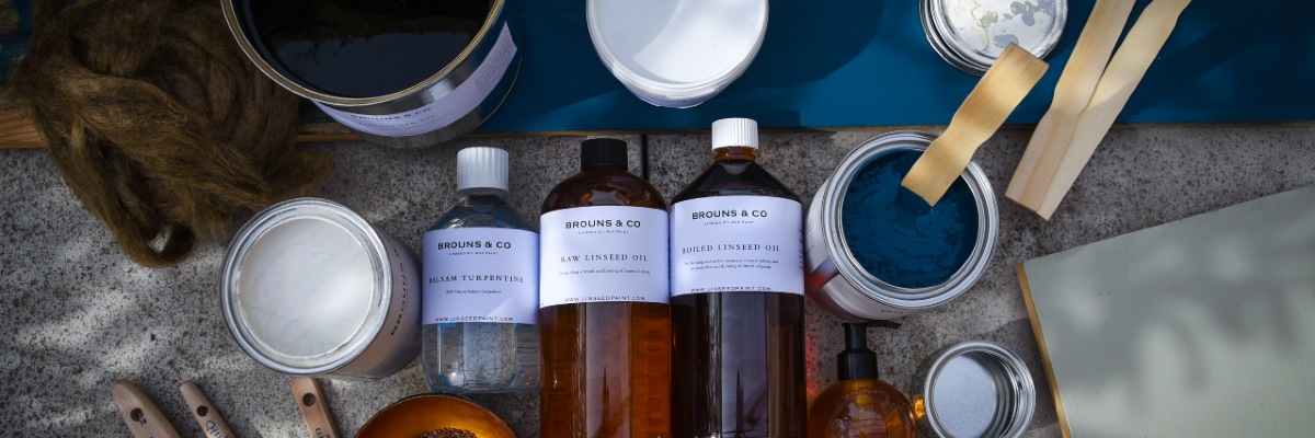 The Many Types of Linseed Oil - Brouns & Co Linseed Paint and Oil
