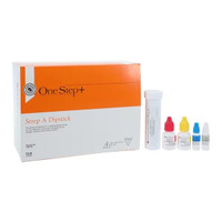 STREP TEST (OneStep+) * Strep A, CLIA Waived, Dipstick Test (50/Bx)