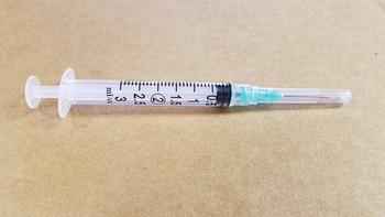 SYRINGE * 3cc - 21g x 1"   (100/Bx)  EXEL
