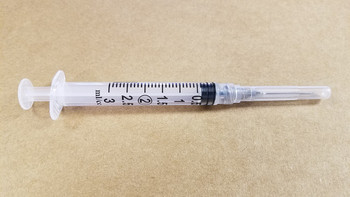 SYRINGE * 3cc - 22g x 1"   (100/Bx)  EXEL