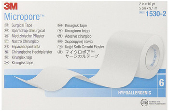 TAPE - MICROPORE (2") Paper (6/Bx)