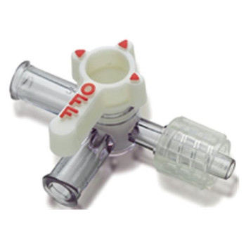 STOPCOCK (4-Way) (Swivel/Male/Luer Lock) (50/Bx)