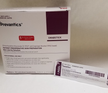 PREVANTICS (SWABSTICK) 1.6 mL * (50 individual Swabsticks/Bx)