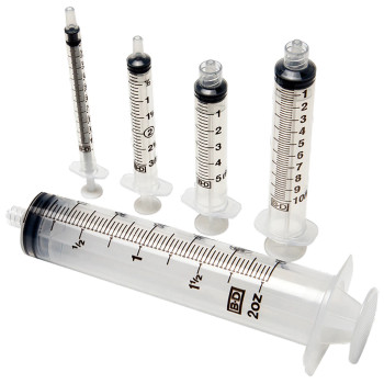 SYRINGE ONLY - Luer Lock Tip (BD) *SELECT SIZE*