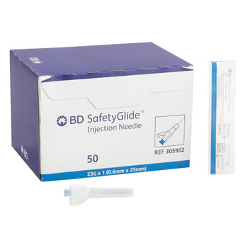 NEEDLES  23g x 1" (Safety) (100/Bx) (B-D  305902)