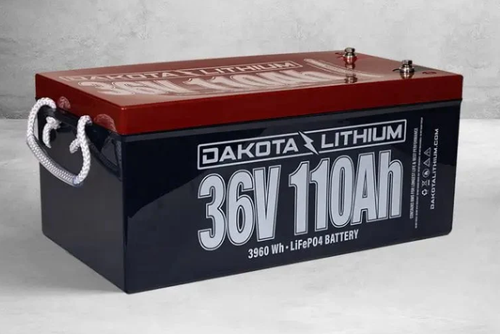 Dakota Lithium 36V/110Ah LiFePO4 Deep Cycle Battery | High-Performance Power for Trolling Motors & Golf Carts