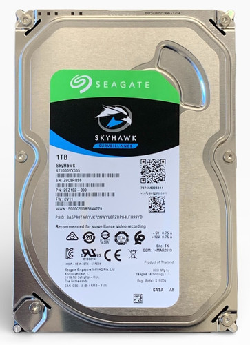 Seagate Skyhawk Surveillance 1TB SATA 3.5" Internal Drive ST1000VX005