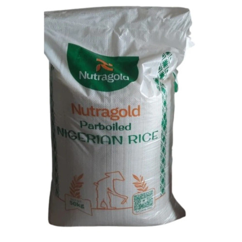 Nutragold Parboiled Nigerian Rice – 50kg