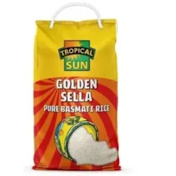 Golden Sella Pure Basmati Rice - 5kg