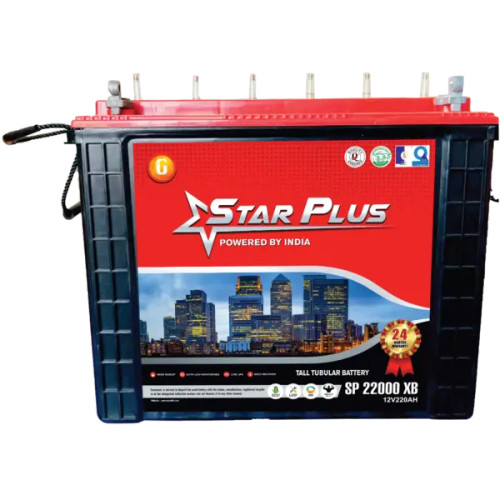 Star Plus Inverter Battery Tubular 220Ah 12V