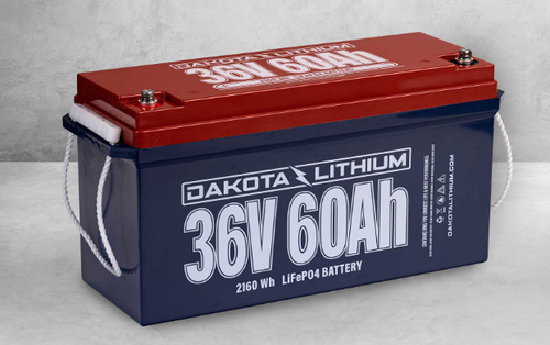 Dakota Lithium 36V 60Ah LiFePO4 Deep Cycle Battery | High-Performance Power for Trolling Motors & Electric Vehicles
