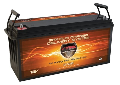 Vmaxtanks CT5000 5000Wrms / 10,000Wmax AGM Audio System Charge Tank | High-Power Energy Storage for Premium Audio Systems