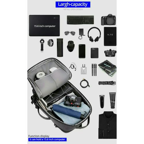 17" Quality Waterproof Large Capacity Laptop Backpack