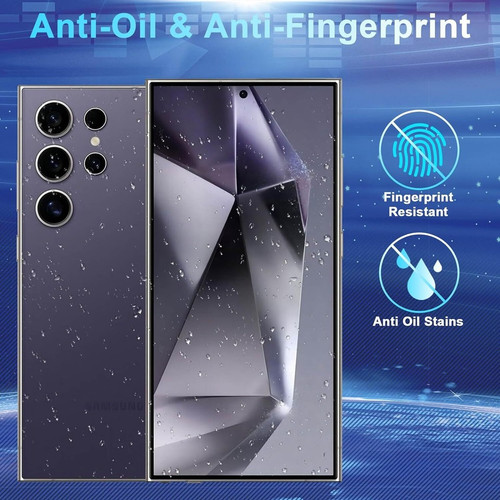 Tempered Glass Privacy Screen Protector for Samsung Galaxy S25 Ultra/S25 Plus 24