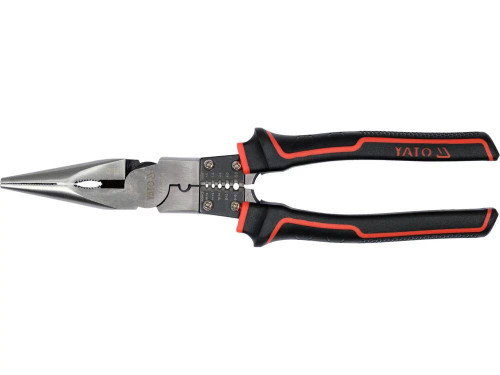 YT-20435 MULTIFUNCTIONAL LONG NOSE PLIERS 240MM