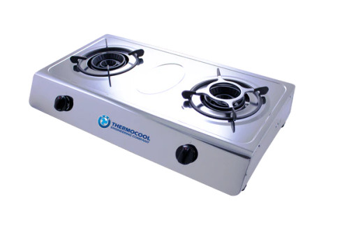 Haier Thermocool 2 Hob Stainless Steel Table Top Gas Cooker TGC-2SA | 100107863