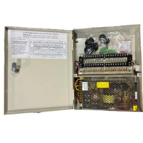 18-Way 12V-20A Power Supply Box (For CCTV)
