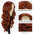 Long Copper Red Auburn Wig - 26 Inch