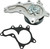 AW6252 Engine Water Pump (2.5L 2.7L) with Gasket Compatible with Toyota Camry