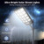 Commercial LED Solar Street Light Outdoor Dusk to Dawn Road Area Lamp