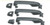 2015-2017 Toyota Camry door handles