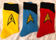 Star Trek Trio of Delta Socks (Unisex)