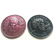 1987 Mardis Gras Doubloon featuring Mr. Shatner's  as King Bacchus of Mardis Gras