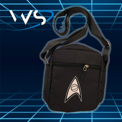 Starfleet Away Mission Cross Body Bag (Unisex) Sciences/Medical White Delta