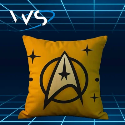 Star Trek Delta Throw Pillow Cover