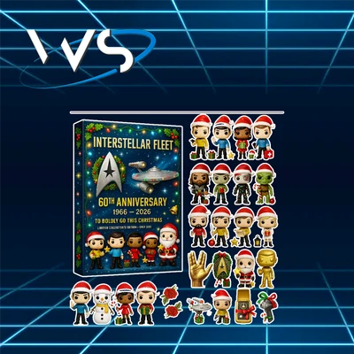 Advent Calendar for 2026 with 24 ornaments