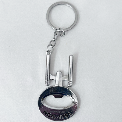 Enterprise NCC-1701 Metal Bottle Opener Keyring