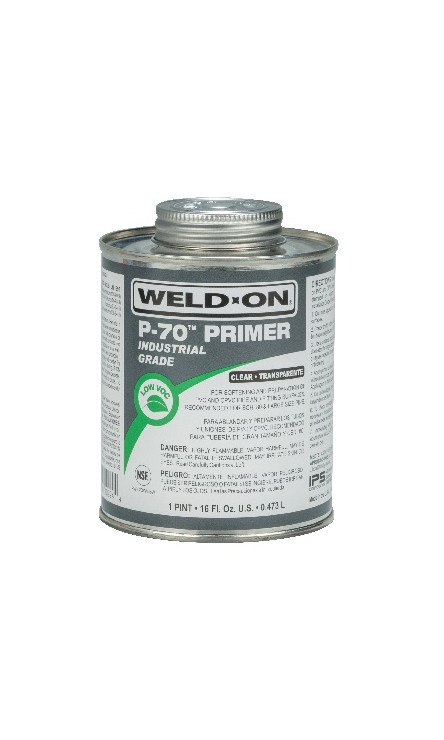 Fix Your Hot Tub Leaks for Good
Don't let a leak ruin your relaxation. Get the professional-grade P-70™ Primer you need to bond rigid and flexible pipes securely, ensuring your hot tub is ready for your next soak.
[Shop Now at Western Tub and Pool]



The Ultimate Primer for Spa Repairs
When it comes to hot tub repair, the bond is everything. Whether you are fixing a minor leak or replacing major plumbing, you need a primer that works as hard as you do. The P-70™ Primer Clear is formulated to soften and prepare surfaces for a permanent, watertight seal.



Why Pros Choose P-70™ Primer
Works on Everything
Versatility is key. This heavy-duty primer is designed for use on all schedules and classes of PVC and CPVC pipe and fittings. Whether you are working with rigid pipes or flexible tubing, P-70™ gets the job done.

Fast-Acting Formula
Don't waste time waiting around. Our industrial-strength primer acts quickly to soften pipe surfaces, allowing for a rapid and secure solvent weld that stands the test of time.

Clear Application
Avoid messy purple stains on your spa equipment. The P-70™ Clear formula ensures a clean, professional look on every repair job, keeping your setup looking brand new.


Expert Support Just a Call Away
Not sure if this is the right part for your spa? We are here to help. At Western Tub and Pool, we specialize in replacement parts and repair advice.

Call us for assistance at 1-855-248-0777

 

Get Your Spa Back in Action
Stop leaks in their tracks and extend the life of your hot tub. Order your pint of P-70™ Primer today and repair with confidence.
[Browse Now at Western Tub and Pool]