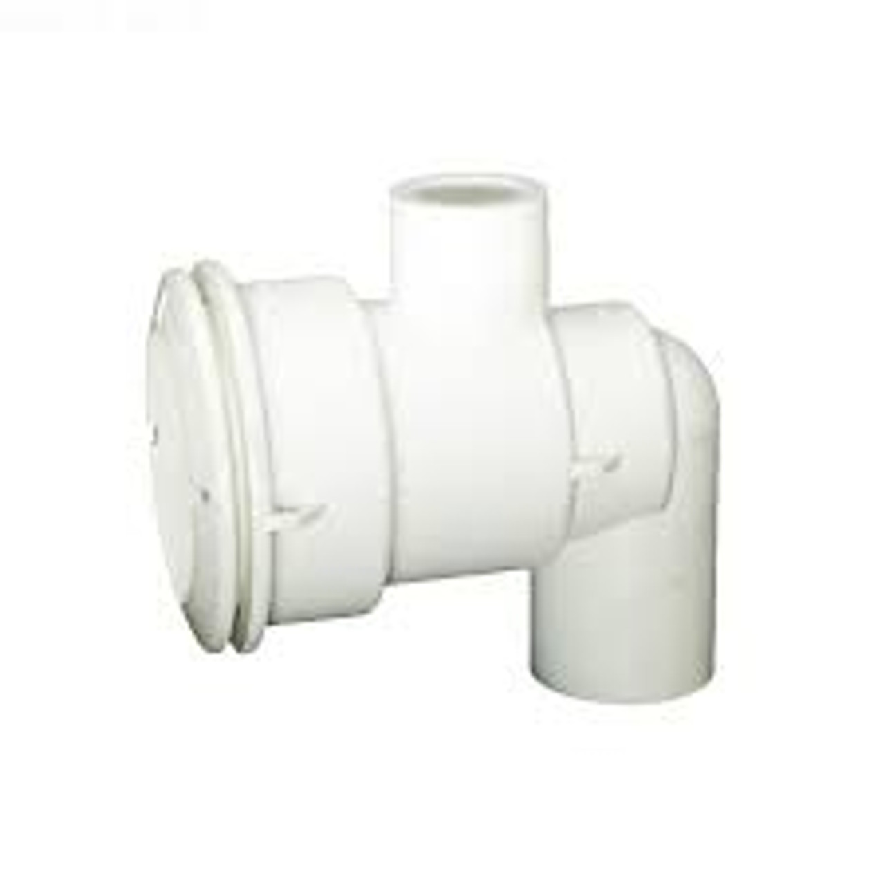 Calling all hot tub enthusiasts! Get ready for a wild water adventure with the 1"S/ 1-1/2" SPGx 1" Air, Short Body - 3/8" Orifice - White Waterway Swim Jet Body!

Prepare to be amazed as you take your hot tub experience to the next level of fun and relaxation. This quirky and compact swim jet body is designed to deliver a powerful and invigorating stream of water right in the comfort of your own backyard oasis.

Whether you're looking to swim against the current, practice your underwater acrobatics, or simply enjoy the sensation of the water rushing around you, this swim jet body has got you covered. The short body design ensures optimum performance, while the 3/8" orifice allows for a satisfying burst of water.

But that's not all - this swim jet body is as vibrant as it is powerful. In a striking white hue, it adds a splash of style to your hot tub setup. It's like having a mini-water park right in your backyard!

So, get ready to dive into a world of aquatic excitement with the 1"S/ 1-1/2" SPGx 1" Air, Short Body - 3/8" Orifice - White Waterway Swim Jet Body. Don't miss out on the chance to transform your hot tub into a personal water wonderland. Grab yours today and let the water adventures begin!
