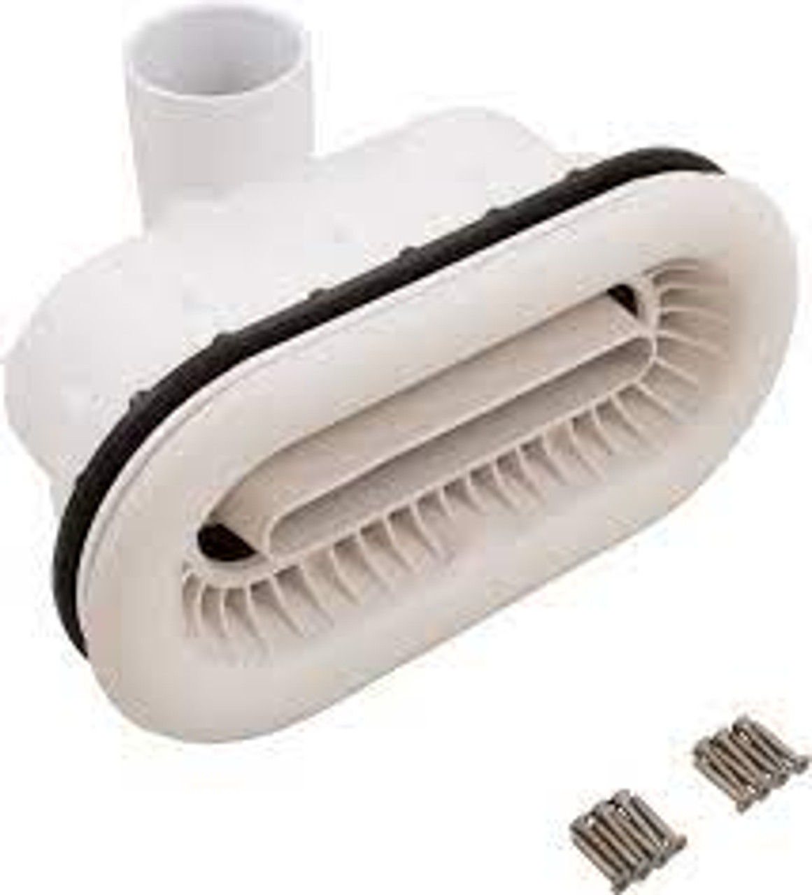 Introducing the 2-1/2"S x 1" Spg River Jet in White, the hot tub accessory that will transport you on a whimsical and watery adventure!

Prepare to be swept away by the magic of this quirky and playful river jet. Designed to create a truly immersive experience, this jet will make you feel like you're floating down a tranquil river, without ever leaving the comfort of your own backyard.

With its 2-1/2"S x 1" Spg design, this river jet delivers a steady and soothing stream of water that will wash away your cares and leave you feeling refreshed and rejuvenated. The pristine white color adds a touch of elegance to your hot tub, creating a serene and calming atmosphere.

Imagine closing your eyes and feeling the gentle current carry you away while you soak in the warm water. Let your worries float away downstream as you indulge in the ultimate relaxation that only a river jet can provide.

But this river jet isn't just about relaxation, it's about fun too! Create your own water park right at home by challenging your friends to a race or inventing exciting water games. The possibilities are endless with this quirky and versatile accessory.

So, why wait? Dive into a world of water-filled wonder with the 2-1/2"S x 1" Spg River Jet in White. Let your imagination run wild and let the river take you on a journey to pure bliss and enjoyment. Your hot tub experience will never be the same again!
